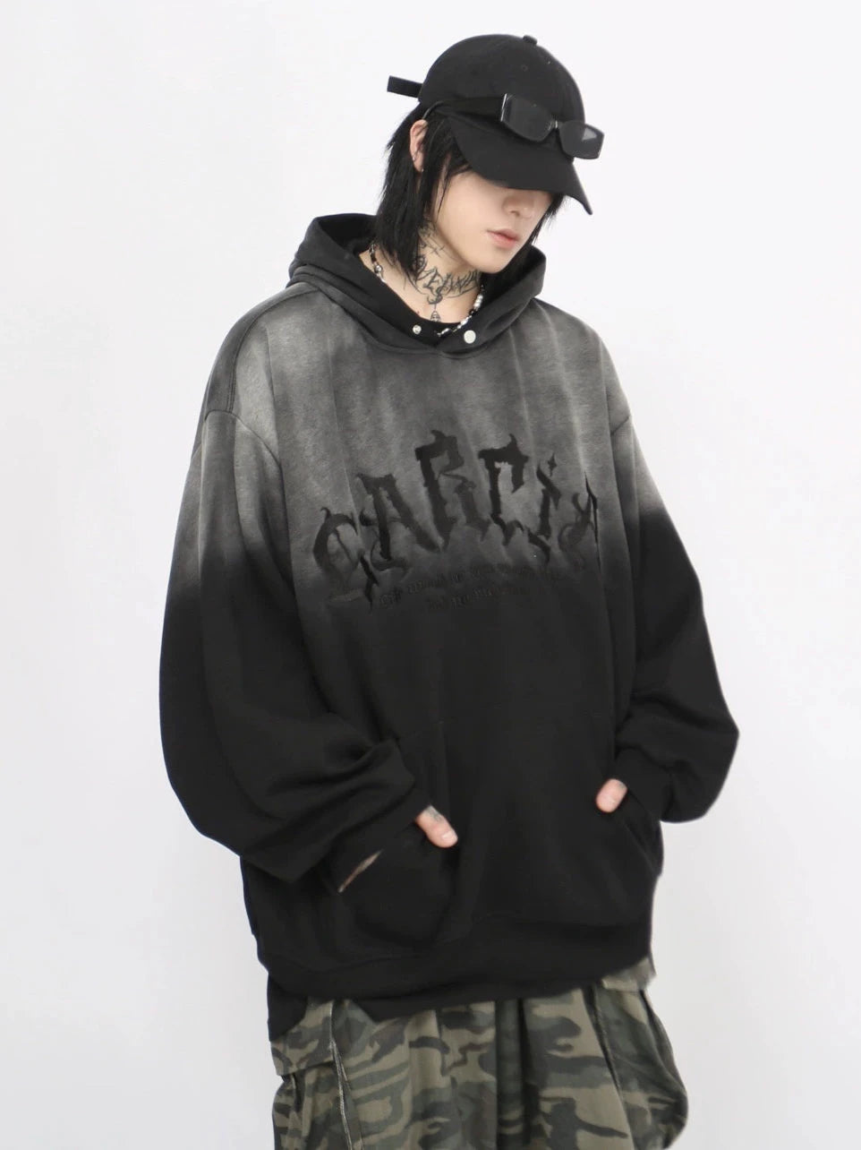 gray and black hoodie gm15832