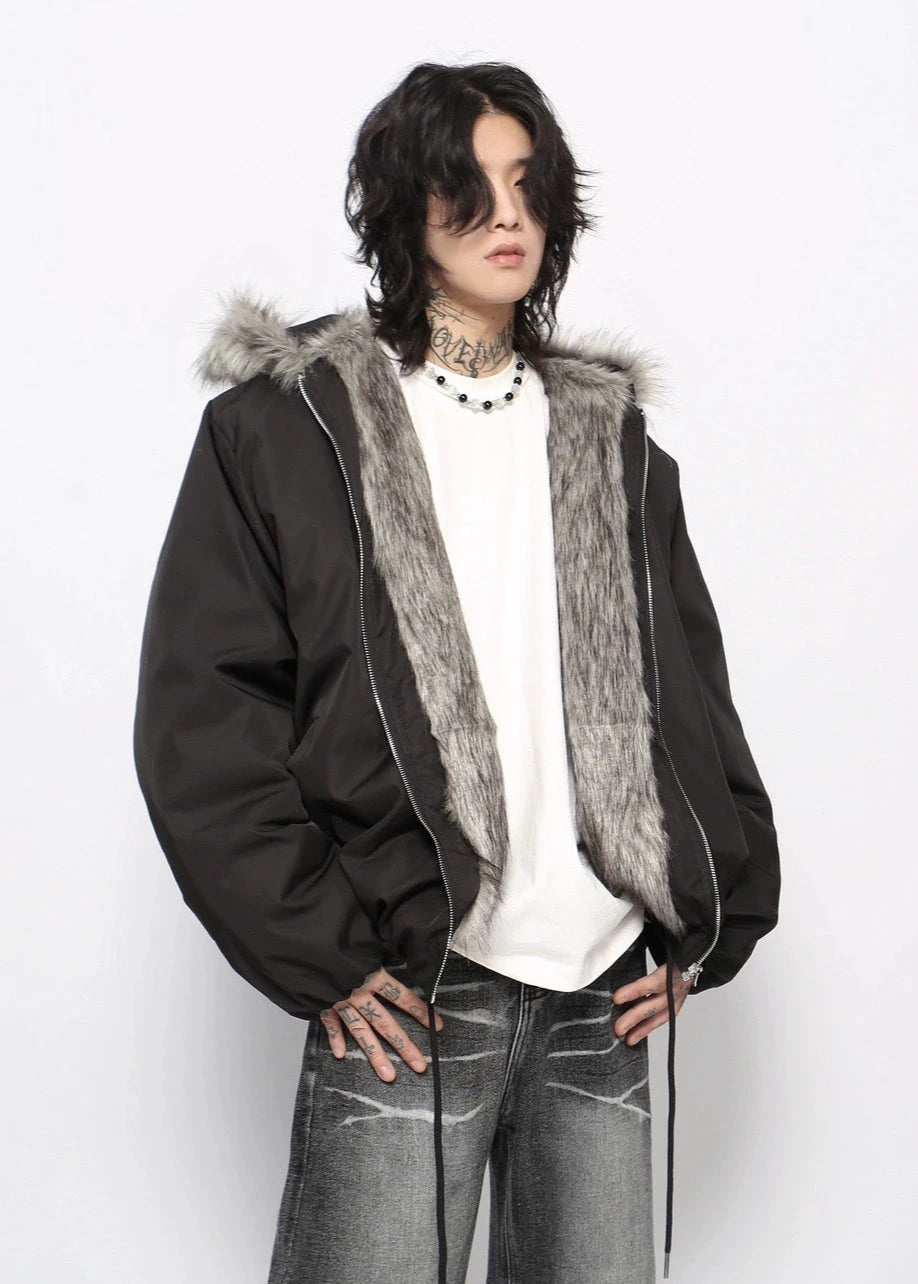 center fur jacket gm16352