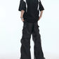 color shoulder pad short-sleeved POLO shirt gm15305