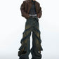 washed hollow denim gm16376
