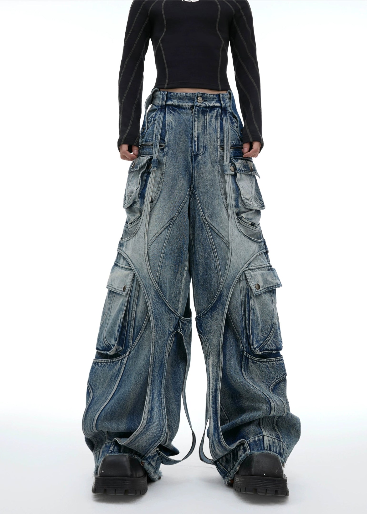 around loose denim gm16379