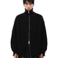 simple black zip sweat shirt gm15810