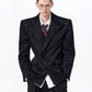 Eyelet Hardware Peaked Lapel Jacket gm16404