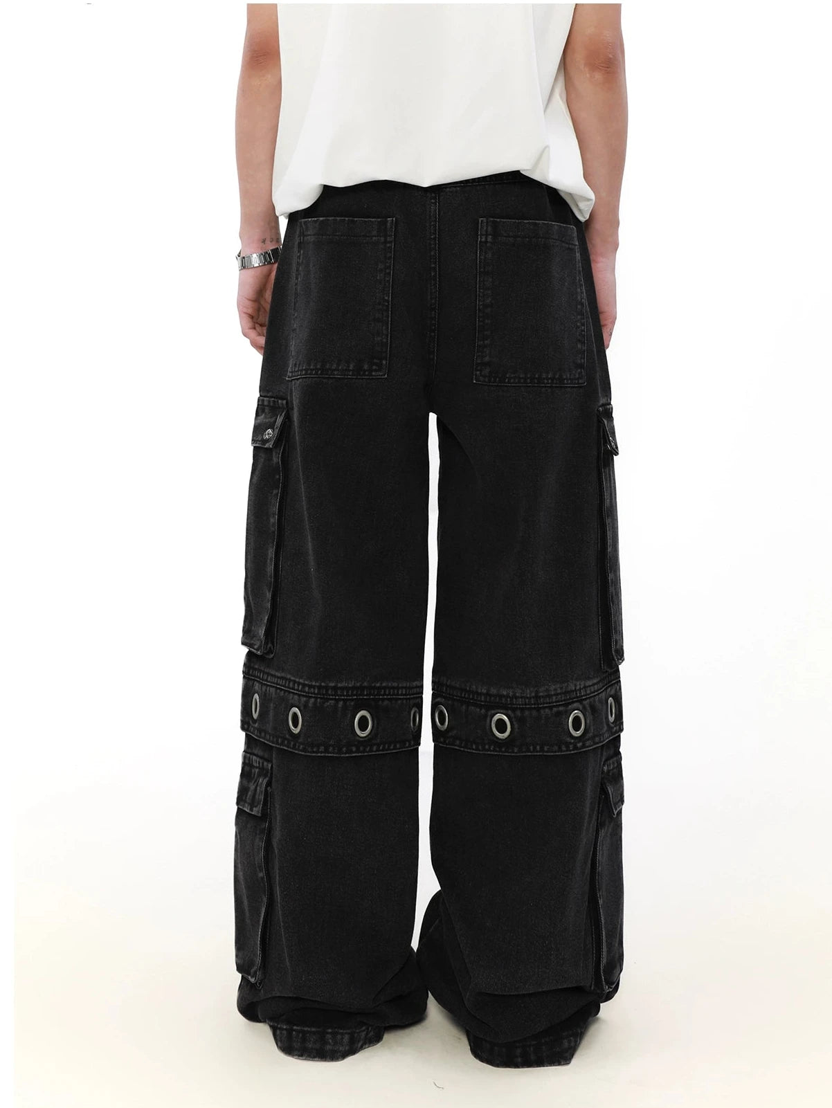 washed black denim gm15816