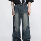 hem heavy loose denim gm16393