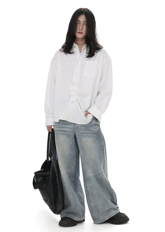 street retro loose denim gm16278