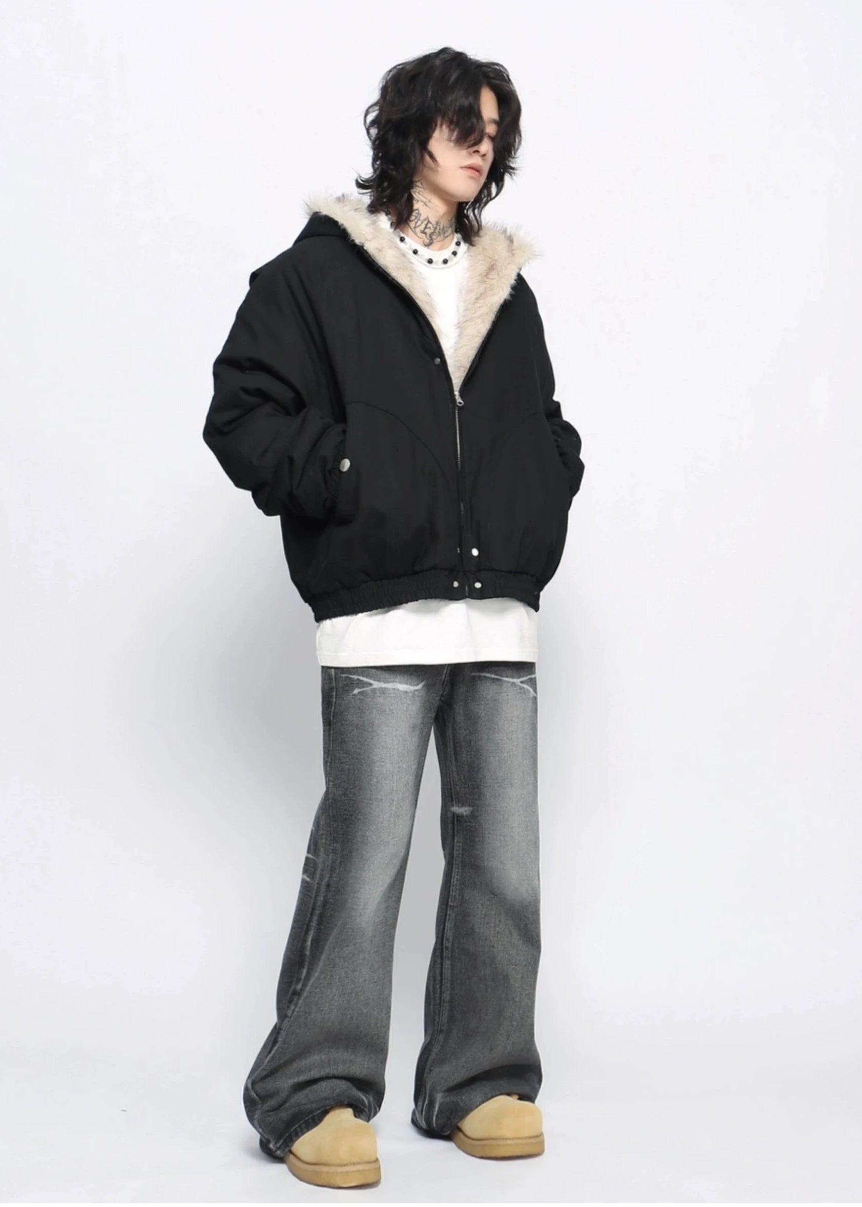 short work fur jacket gm16349