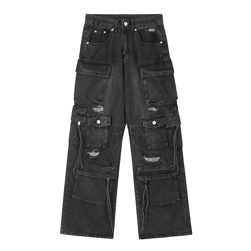 retro wide cargo denim gm15806