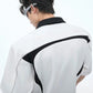 color shoulder pad short-sleeved POLO shirt gm15305