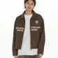 street short leather jacket gm16060