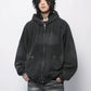 black washed hoodie gm16398