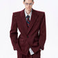 Eyelet Hardware Peaked Lapel Jacket gm16404