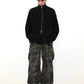 simple black zip sweat shirt gm15810
