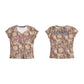 Leopard Slim T-shirt gm16415