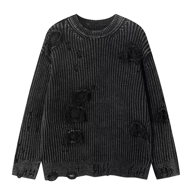 hole knit sweater gm16360