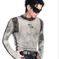 street graffiti tight-fitting  shirt gm16210