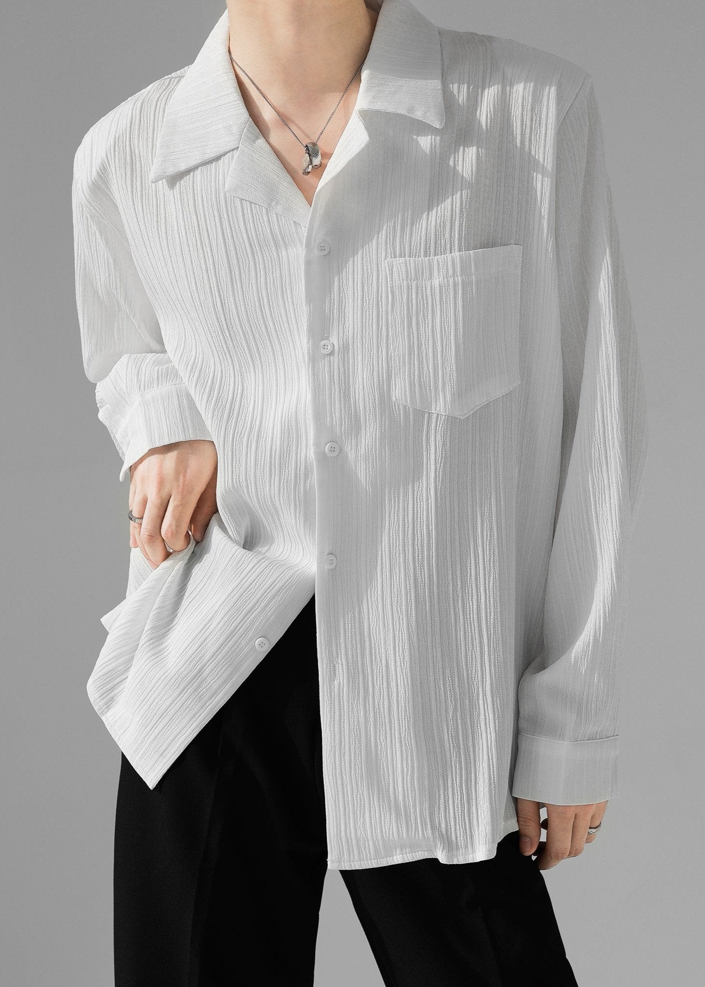 simple long-sleeve shirts gm15873