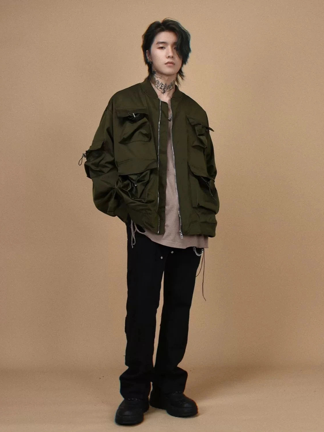 four pockets blouson jacket gm15550