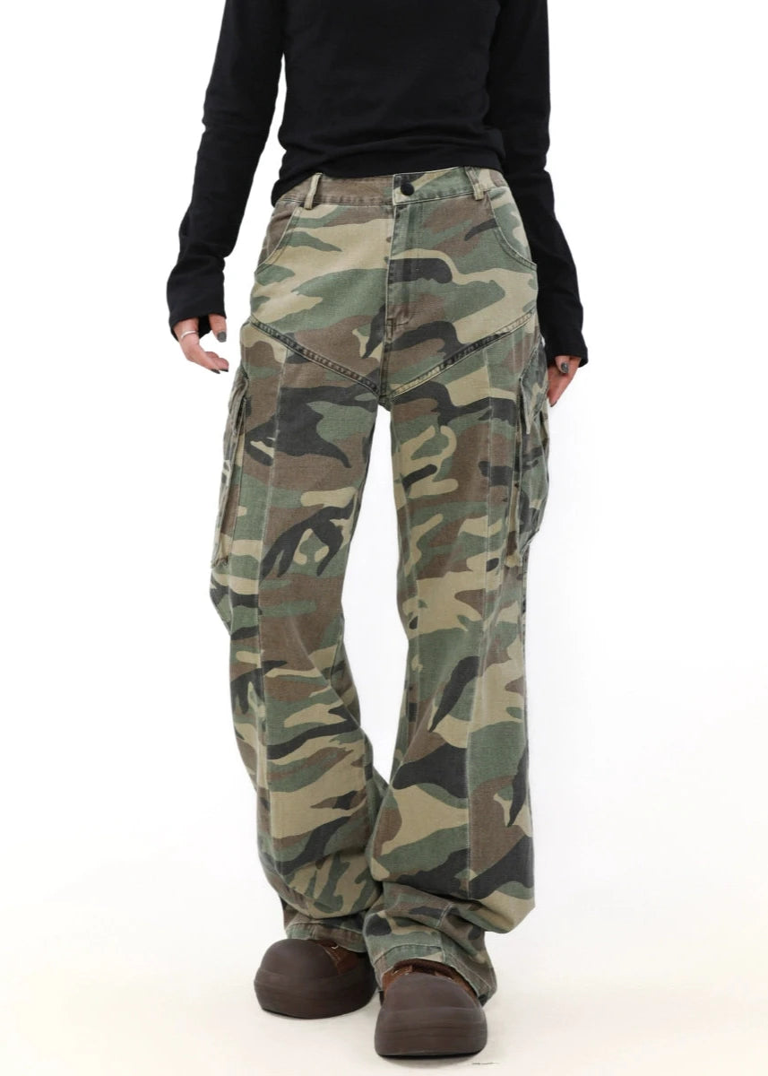 street slim camouflage pants gm16056