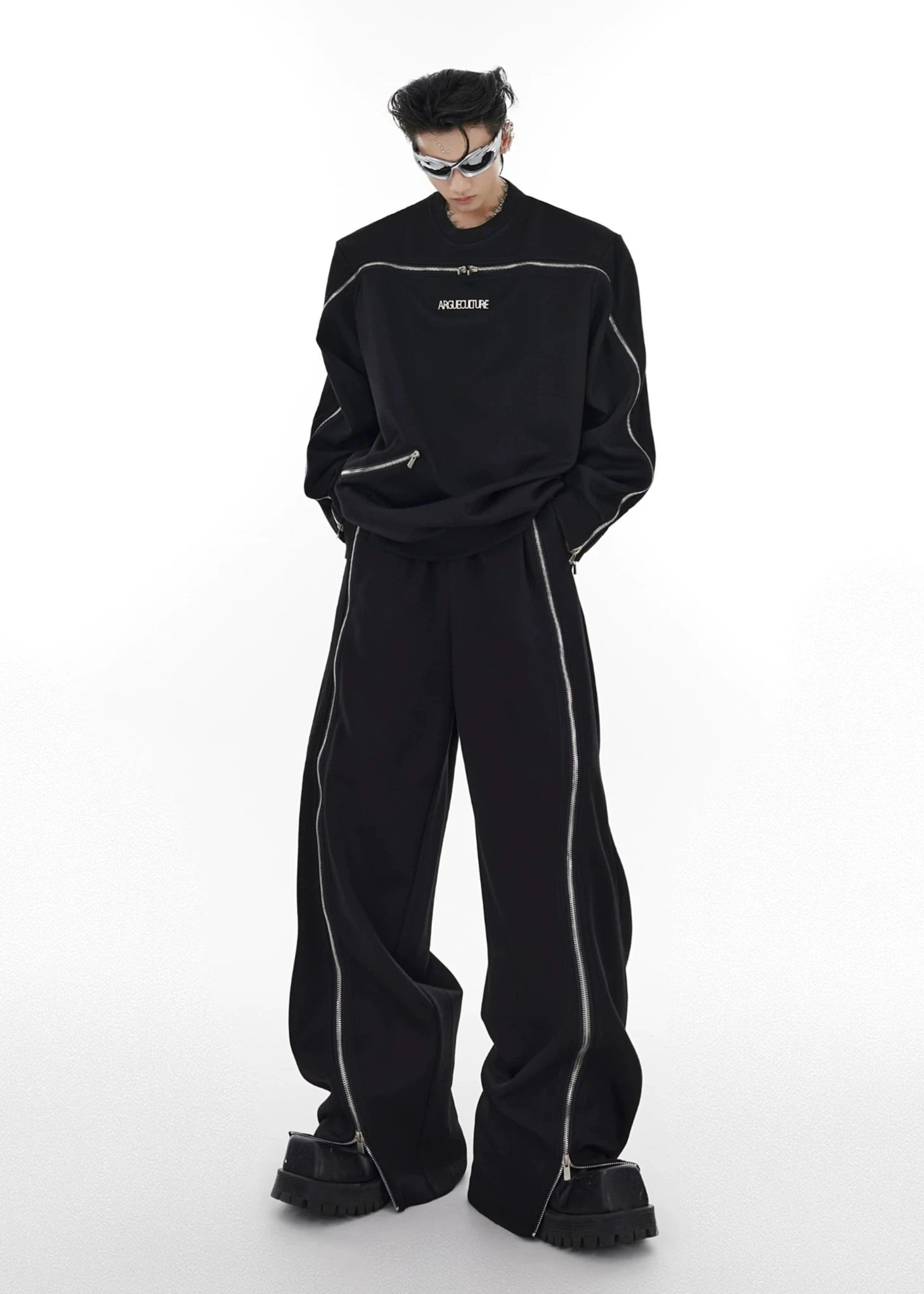 arguevulture zip sweat pants  gm15982