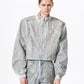 Vintage Wash Studs Denim Cropped Jacket gm16409