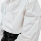 deconstructed pleated design silhouette shirt gm15303