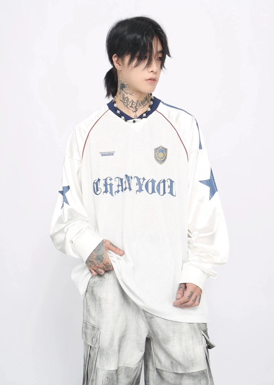 sports style long-sleeve shirt gm15849