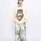 cartoon printed long-sleeved T-shirt gm16032