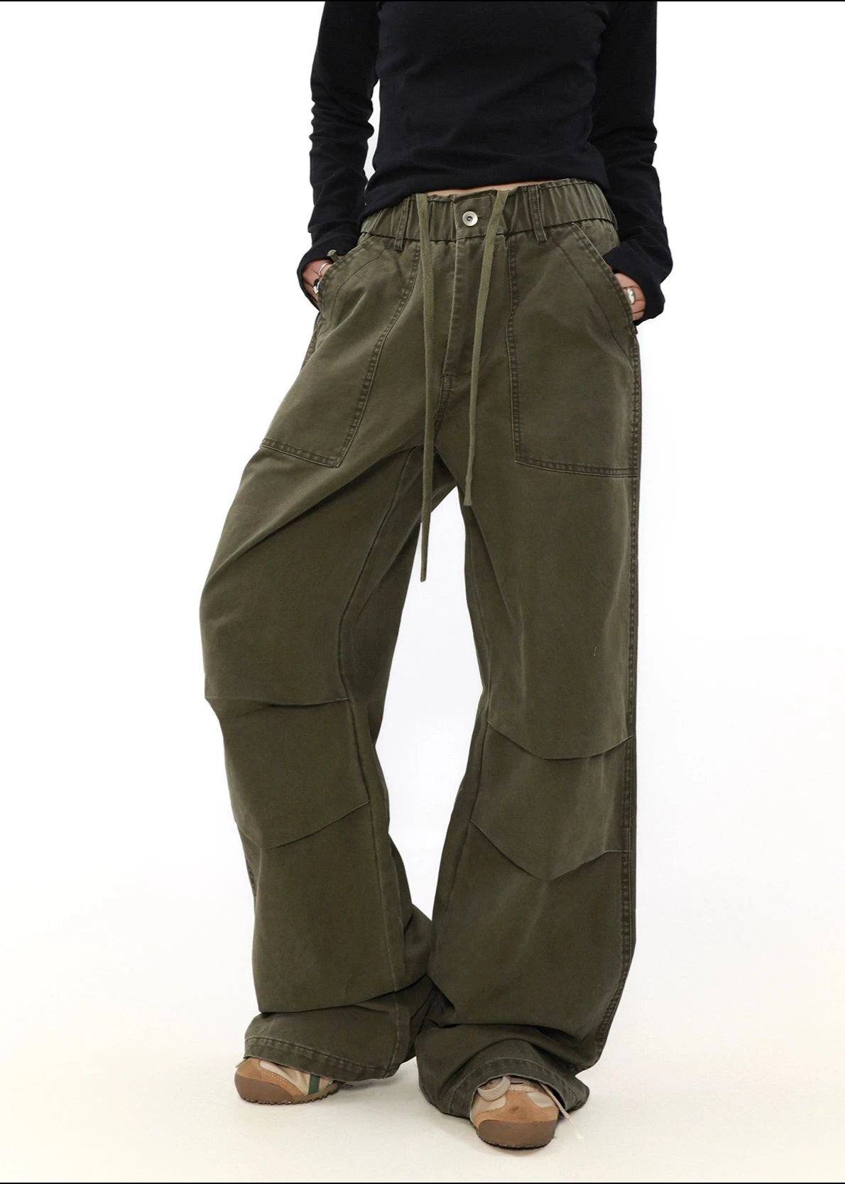 string casual pants gm16051