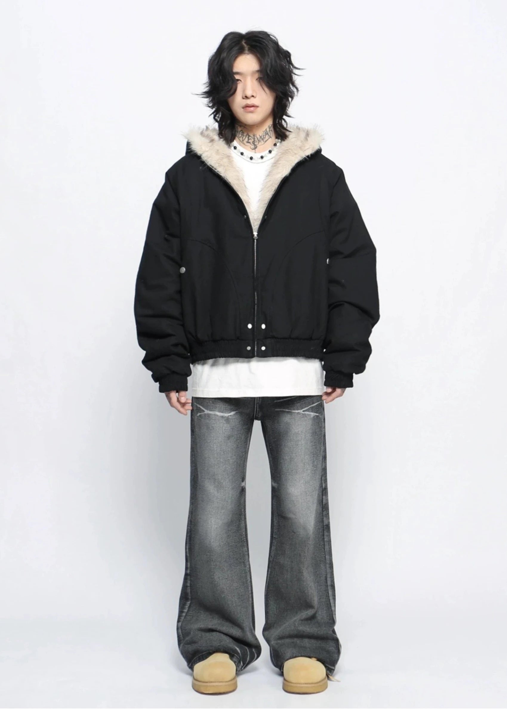 short work fur jacket gm16349