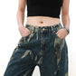 street washed tie-dye denim gm16071