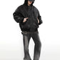blouson leather loose jacket gm16079