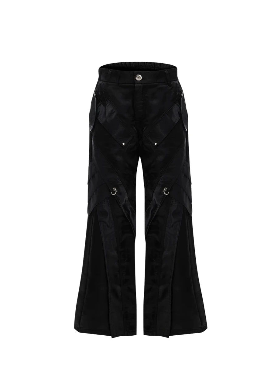 grossy metal leather pants gm16114