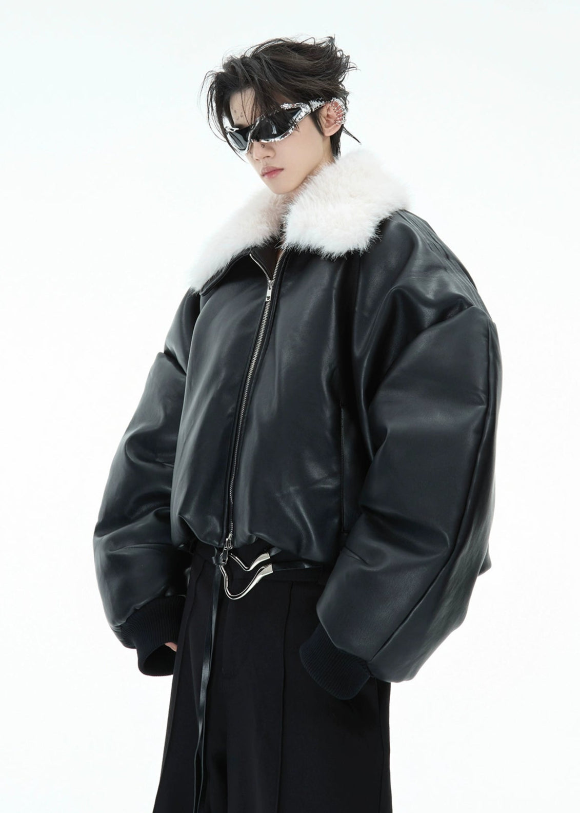 short fur down jacket gm16384