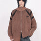 design knitted cardigan jacket gm15329