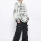 spray-painted blurred T-shirt gm16216