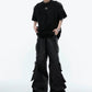 splicing shoulder straps loose senior T-shirt gm15301