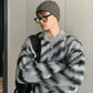 zebra printed sweater gm15582