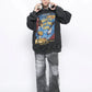 washed trendy street hoodie gm16131