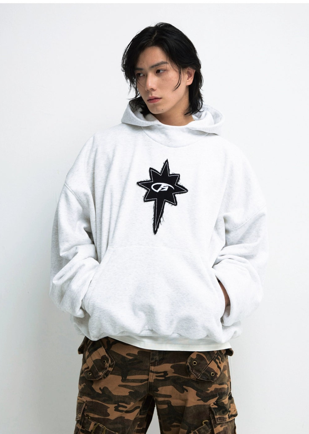 back print hooodie gm16002