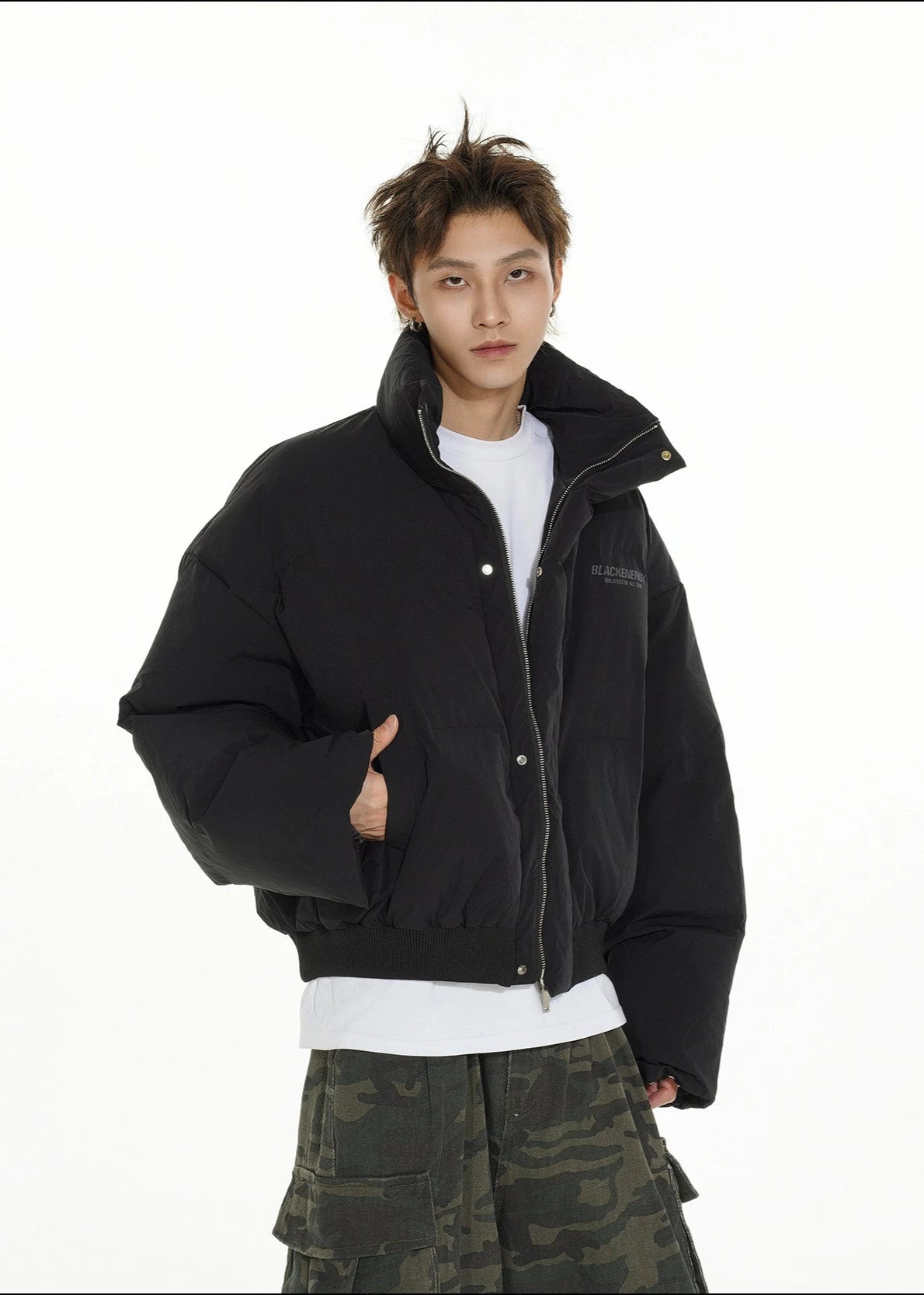 short cotton down coat gm16062