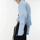 cuff design shoulder pad shirt gm15364