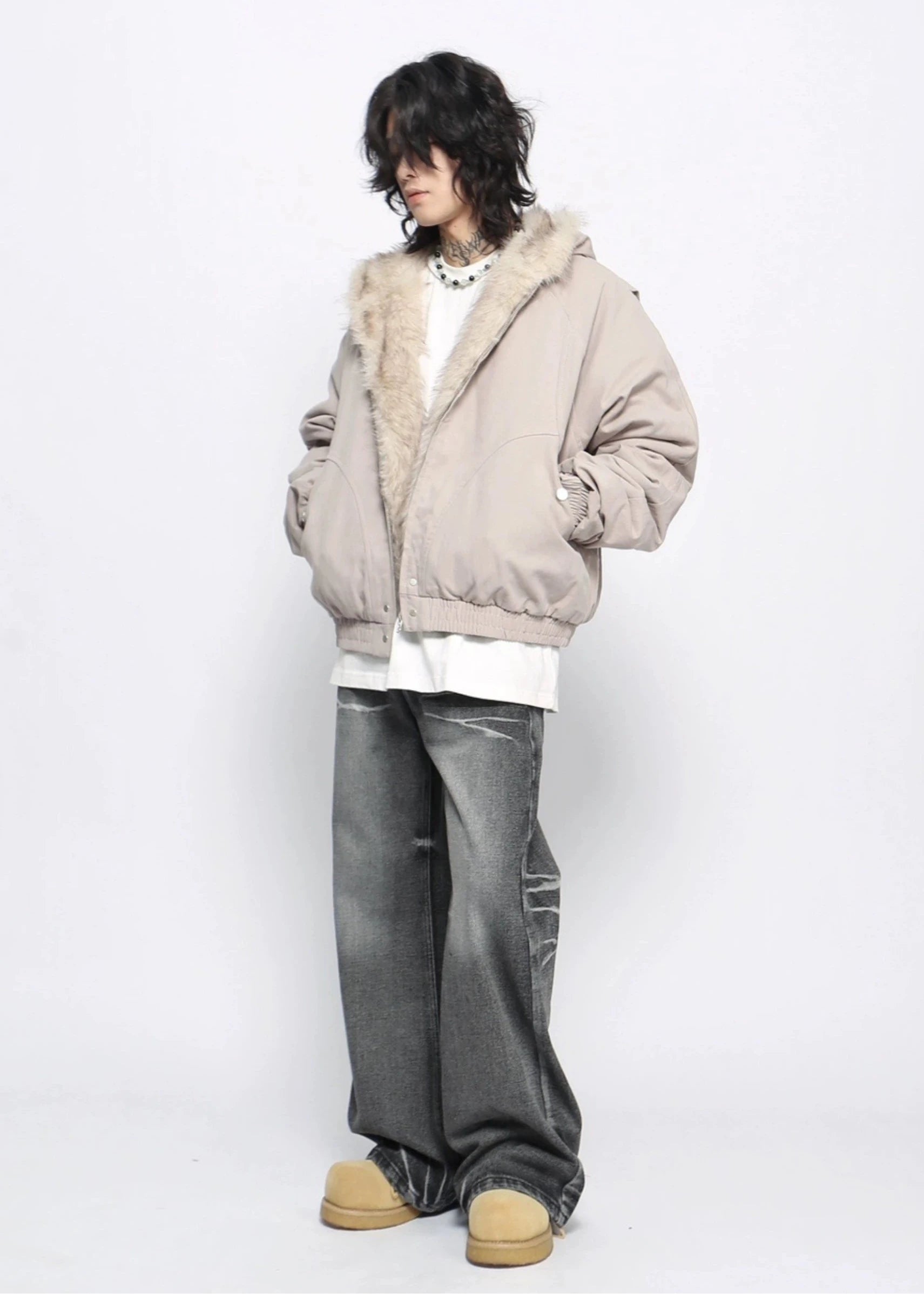 short work fur jacket gm16349