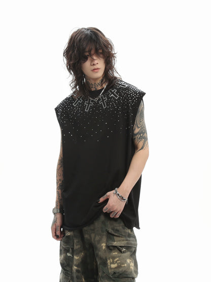Cross Rhinestone Tanktop gm16563