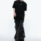 splicing shoulder straps loose senior T-shirt gm15301