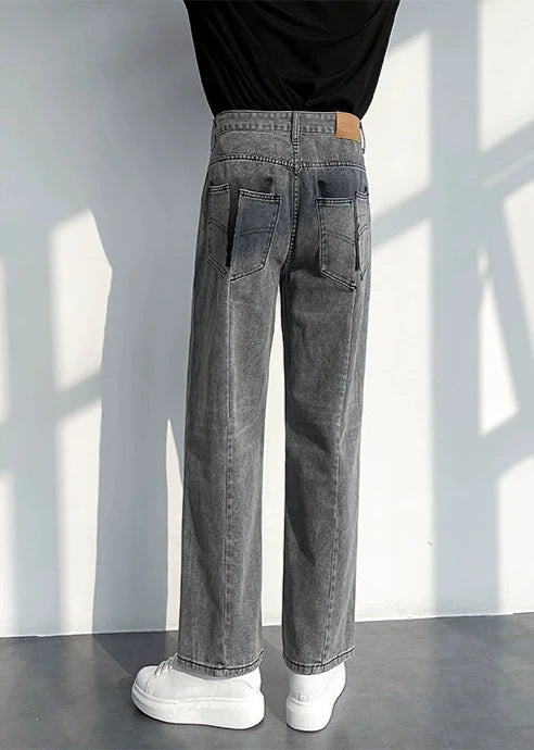 washed straight  denim gm15940