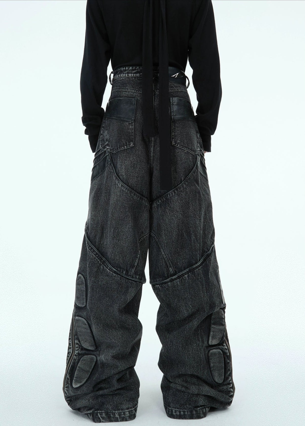 Washed Black Armor denim gm16380