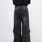 hem heavy loose denim gm16393