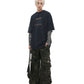 loose casual round neck half-sleeved T-shirts gm15280