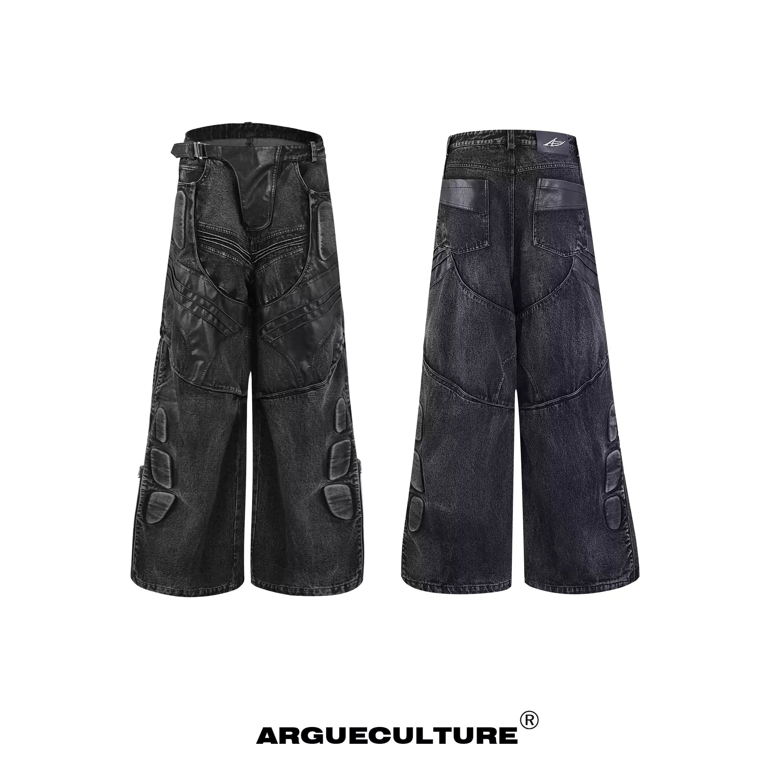 Washed Black Armor denim gm16380